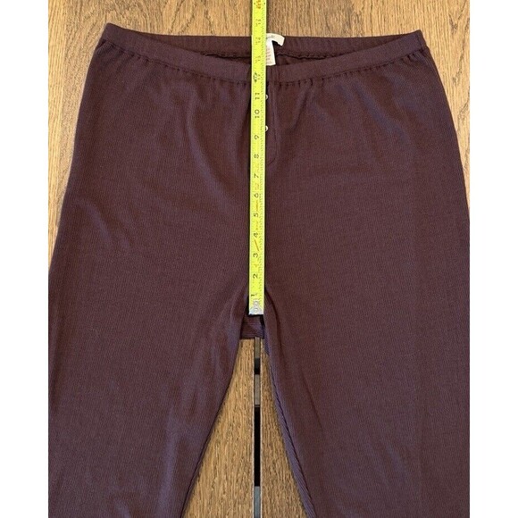 NWT Madewell Aretha Pointelle Pajama Set Women’s Size XL Chocolate Raisin - Picture 12 of 16